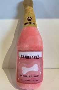 Sandbarks Barkling Rosé Dog Toy